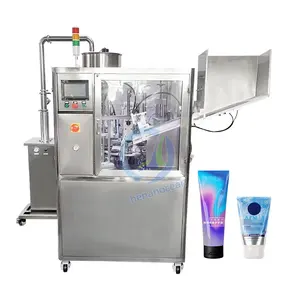 Hair Conditioner Tooth Paste Ointment Pipe Plastic Tube Filling And Sealing Machine