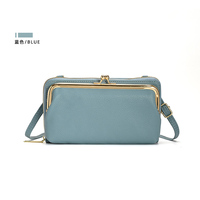 Mini sac à bandoulière en cuir Pu mat pour femme, sacoche pour téléphone portable, petit porte-cartes, pochette portefeuille pour femme