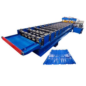 Tốc độ cao tráng men mái ngói cuộn tạo thành máy với khuôn nhanh chóng thay đổi Roman/lồng vào nhau gạch thích ứng gạch Máy làm - Product Image 6