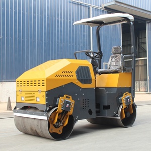 TOSH 3000kg 3 Ton 2 Ton 1 Ton Dizel Motorlu Mini Kompaktör Yol Silindiri Binilebilir Silindir - Product Image 3