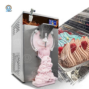 Machine à <span class=keywords><strong>glace</strong></span> dure commerciale en acier inoxydable, grande capacité, haute productivité, norme européenne pour restaurant, café - Product Image 2