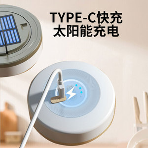 XST-M01 Luz de Ambiente para Acampar al Aire Libre, Cadena de Luces LED Solares para Decoración de Tiendas de Campaña, IP67 Impermeable, Carga Tipo C - Product Image 4