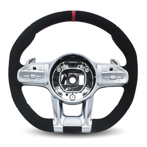 Volante Deportivo Personalizado Premium para <span class=keywords><strong>Mercedes</strong></span> <span class=keywords><strong>Benz</strong></span> W177 AMG E63 W212 W219 W222 W221 W238 - Product Image 2