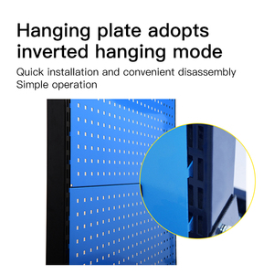 Phần cứng hiển thị giá kệ công cụ hiển thị giá bán buôn kho lưu trữ Kệ treo tường Pegboard lưu trữ giá - Product Image 5