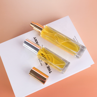 Mini flacon diffuseur de parfum carré, flacon de parfum réutilisable, flacon en verre écologique, 5 ml, 10 ml, 20 ml, 30 ml, avec vaporisateur personnalisé