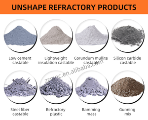 Rongsheng cường độ cao tự chảy vật liệu chịu lửa castables cao alumina thấp xi măng unshaped vật liệu chịu lửa - Product Image 6