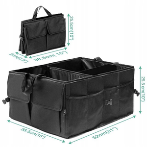 Caja de almacenamiento plegable ecológica para maletero de coche, bolsa de carga plegable para viajes. - Product Image 1