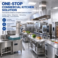 Équipement de cuisine commercial avec conception de cuisine professionnelle gratuite, devis d'équipement, fabrication et service d'expédition