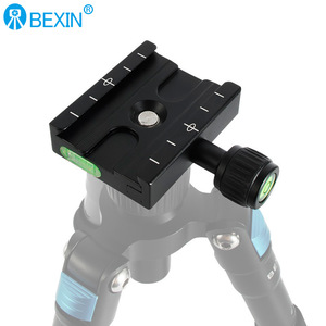 แผ่นยึดอะลูมิเนียมแบบปลดเร็ว Bexin พร้อมระดับน้ำสำหรับอุปกรณ์เสริมขาตั้งกล้องดิจิตอล - Product Image 2