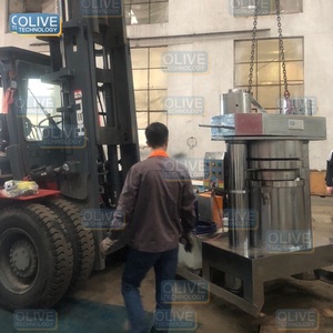 เครื่องกดน้ำมันไฮดรอลิกสำหรับมะกอก 8กก. 10กก. 15กก. เครื่องกดน้ำมันเมล็ดโกโก้ ราคา - Product Image 1