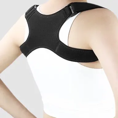 2019 Ediom Rückens tütze Anti-Buckel-Kyphose-Gürtel Neopren Protector Back Correction Belt