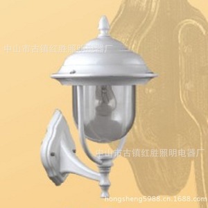 Lampe murale extérieure en aluminium, cylindre en verre trempé, éclairage de jardin étanche, ampoule à incandescence 110-240V - Product Image 4