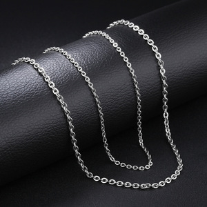 Chaîne en acier inoxydable plaqué or PVD de haute qualité, fin et brillant, type Rolo, pour fêtes et événements - Product Image 5