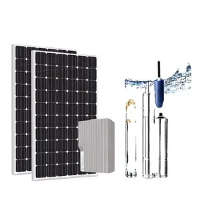 JNTECH солнечная система водяного насоса 1hp 2 hp 3hp Солнечный водяной насос для орошения