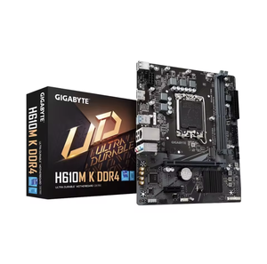 Placa base para juegos de escritorio Gigabyte H610M K <span class=keywords><strong>DDR4</strong></span> 14th/13/12 con capacidad de RAM de 64GB Interfaz de disco duro SATA Gráficos integrados - Product Image 1