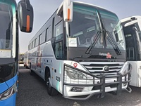 Bus neuf ZK6120D, 57 places, moteur avant, autocar blanc
