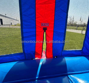 Château gonflable commercial à thème ballons colorés, idéal pour les fêtes en extérieur et la location - Product Image 5