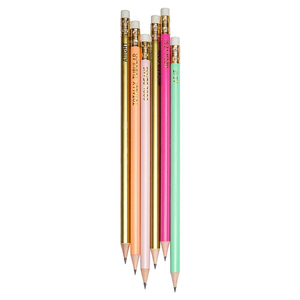 Stationery Factory Cheap Wholesale Standard <strong>Pencils</strong> Set HB <strong>Pencil</strong> With Eraser Toppers - Product Image 3
