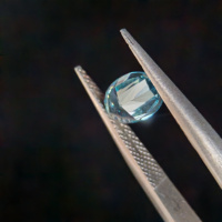 ANJALI 1.0ct Diamante de laboratorio de corte ovalado azul Certificado IGI Excelente claridad VS2 para joyería Diamantes sueltos de bajo precio