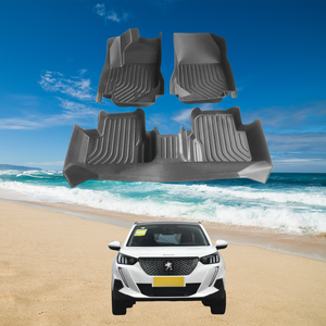 Adatto per tutte le stagioni TPE car mat 2021-2022 <span class=keywords><strong>Peugeot</strong></span> <span class=keywords><strong>2008</strong></span> ecologico inodore speciale per auto - Product Image 1