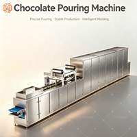 Machine de dépose de chocolat à un jet de haute qualité en acier inoxydable TUORONG, ligne de production de chocolat automatisée