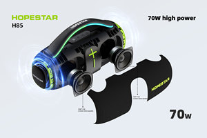 Hopestar H85 Barra de sonido portátil para exteriores Altavo Inalámbrico Buen sonido Altavoz MP3 Altavoces impermeables - Product Image 5