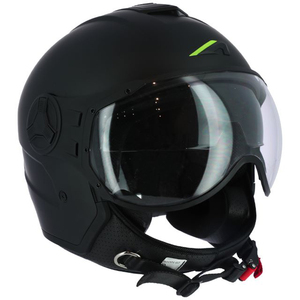 Casque de moto ASTONE HELMETS, visage ouvert, ABS, MINISPORT S6, noir mat, vente d'usine 2024, best-seller - Product Image 6