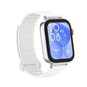 2024 Vente chaude De Luxe Magnétique Bracelet En Silicone Bracelet Montre Bracelet Bracelets De Montre forHuawei Fit3 Sport Montres Intelligentes - Product Image 1
