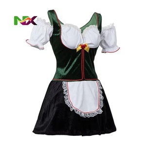 Disfraz de Halloween Unisex 2024, Vestido sin Tirantes con Diseño de Oktoberfest, Festival Tradicional Alemán, Inspirado <span class=keywords><strong>en</strong></span> Películas y Televisión - Product Image 3