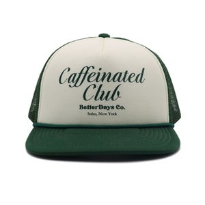 Gorra Trucker de Malla y Espuma de Alta Calidad con 6 Paneles, de Mezclilla y Terciopelo, Personalizada con Logotipo por Sublimación de Dos Tonos y Cuerda, para Alto Rendimiento - Product Image 1