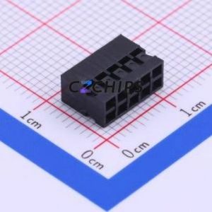 A2005H-2x5P Housing (Wire-to-Board / Wire-to-Wire) P=2mm Connector ( Jack Structure: 2x5P )( Pitch: 2mm )( Number of Rows: 2 ) - Product Image 1