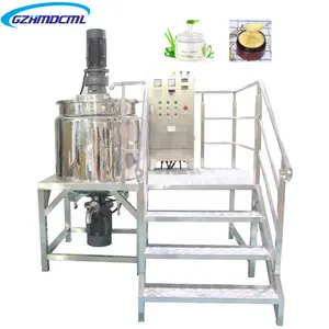 High quality Body Lotion,Cosmetic Ointment Vacuum Homogenizing Emulsifier/mixing Machine/mixer/mixing Tank With Heating