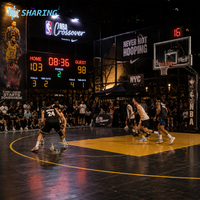 Tableau de Score Sportif Numérique Personnalisé, Affichage Électronique LED Portable pour Matchs de Basketball en Intérieur, Panneau d'Affichage pour Stade