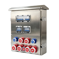 Conjunto de Panel de Control Eléctrico, Unidad de Tablero de Distribución de Bajo/Alto Voltaje, Conjunto Completo de Aparatos de Distribución