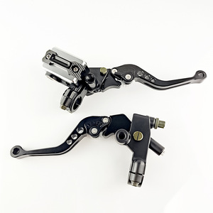 Ensemble pompe de frein hydraulique et embrayage Qiangye pour moto, commande de guidon noire 22 mm pour véhicules tout-terrain - Product Image 3