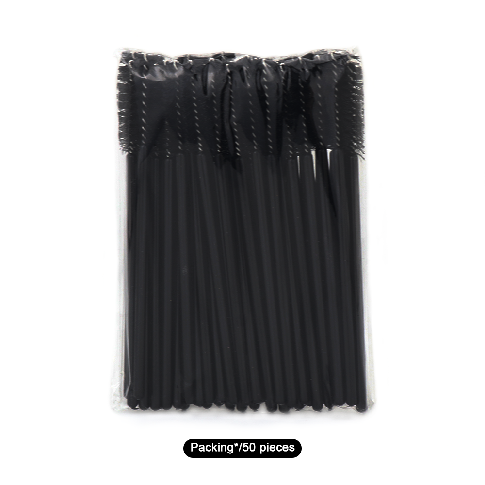 GLAMLASH Блестящий одноразовый аппликатор для ресниц, палочки для завивки, набор кистей для туши, бобины для бровей, расческа, щеточки для завивки ресниц