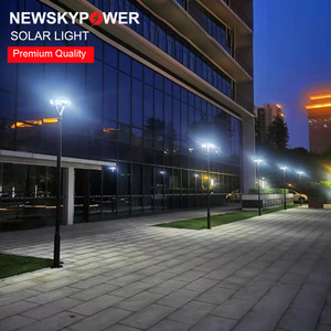 Lampe solaire de cour la plus vendue, design carré simple, hauteur d'installation de 2 à 4 mètres, sans câblage, idéale pour les allées. - Product Image 3