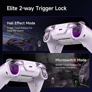 Bộ điều khiển chơi game EasySMX D10 với cần điều khiển TMR, gamepad đa nền tảng với khóa kích hoạt 2 chiều, đế sạc thông minh - Product Image 2