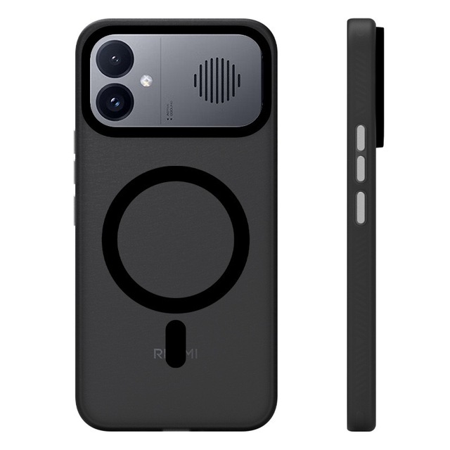 For Redmi K90 Max Phone Case Light Sand Skin Feeling Anti-Fingerprint Strong  Magnetic Adsorption Anti-Drop