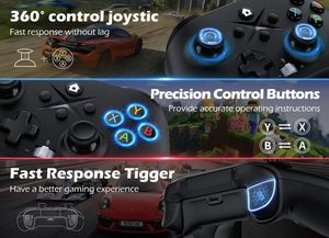 Hot Selling 2.4G Wireless Doubles Game Controller Supports <b>PC</b> Android Wireless Wired Charging Version Doubles Controller - Product Image 3