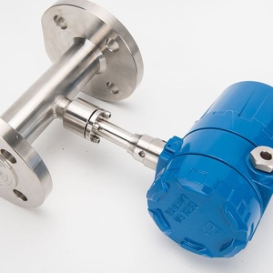 Nhiệt lưu lượng kế cho Air gas lỏng thép không gỉ LCD hiển thị kỹ thuật số +/-Độ chính xác 1% kết nối mặt bích nhà sản xuất - Product Image 4