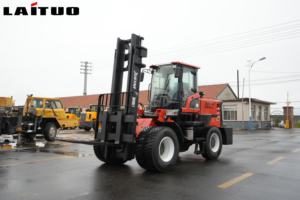 Montacargas Todoterreno de Alta Calidad de 7 Toneladas y 8 Toneladas, Montacargas para Granja, Montacargas Todoterreno con Tracción en las Ruedas para Almacén - Product Image 2