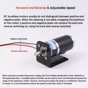 มอเตอร์เกียร์ดาวเคราะห์แบบลดรอบ DC ขนาด 150 กก. 42 มม. รุ่น 42GP-42ZY 12V 24V แรงบิดขนาดเล็กปรับได้ 12rpm-1622rpm แบบมีแปรงถ่าน สำหรับใช้กับพัดลม - Product Image 4