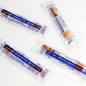 Seringues à insuline pour usage médical vétérinaire 29G 30G 31G 0,5 ml 1 ml stériles EO Gas Luer Slip ou Lock pour usage diabétique - Product Image 5