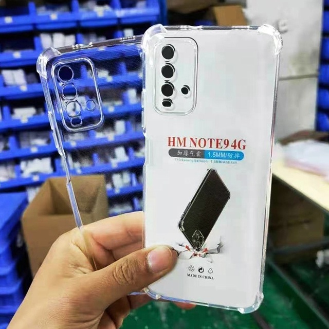 Hot Selling Mobile Phone Back Cover Full Coverage Anti Shock 1.5mm clear Tpu case for Redmi 7a /galaxy A01 Core case Mi 11 case