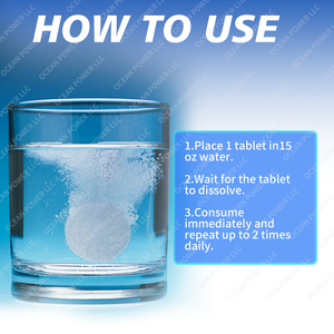 Hot-bán H2 phân tử Hydrogen nước máy tính bảng bổ sung cho hỗ trợ khỏe mạnh lão hóa di động năng lượng não sức khỏe - Product Image 6