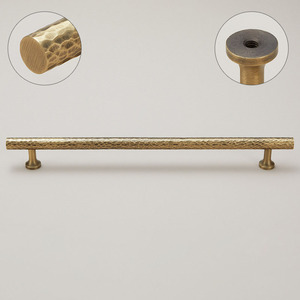 El yapımı pirinç kulp, antika fırçalanmış masif pirinç dolap kolu, <span class=keywords><strong>vintage</strong></span> bakır çekmece kolu (gardırop, mutfak dolabı için) - Product Image 4