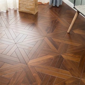 Baldosas de Porcelana con Aspecto de Madera Mate de 600x600 mm, Baldosas Decorativas para Interiores con Aspecto de Madera para Piso, Baldosas de Porcelana al por Mayor - Product Image 4