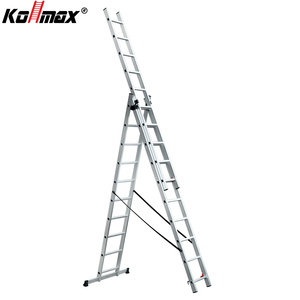 <span class=keywords><strong>Échelle</strong></span> d'extension industrielle 3*10 étapes 3 sections <span class=keywords><strong>Échelle</strong></span> <span class=keywords><strong>multifonction</strong></span> pliable en aluminium <span class=keywords><strong>avec</strong></span> EN131 - Product Image 4