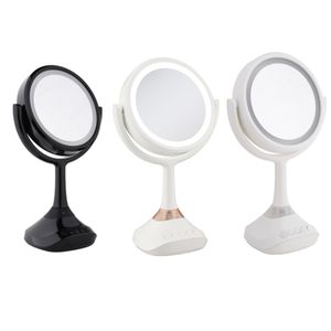 Miroir de maquillage intelligent avec haut-parleur Bluetooth portable, miroir de courtoisie avec lumière réglable, rechargeable par USB pour la musique et le maquillage partout - Product Image 5